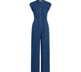 King Louie King Louie - amy jumpsuit chambray - denim blue