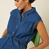 King Louie King Louie - amy jumpsuit chambray - denim blue King Louie King Louie - amy jumpsuit chambray - denim blue