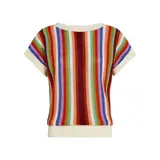 King Louie King Louie - boatneck top molo - multi color