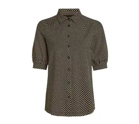 King Louie King Louie - carina blouse piper - black