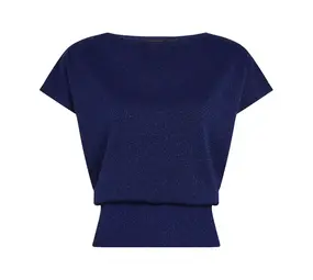 King Louie King Louie - laia knit top lapis - beacon blue