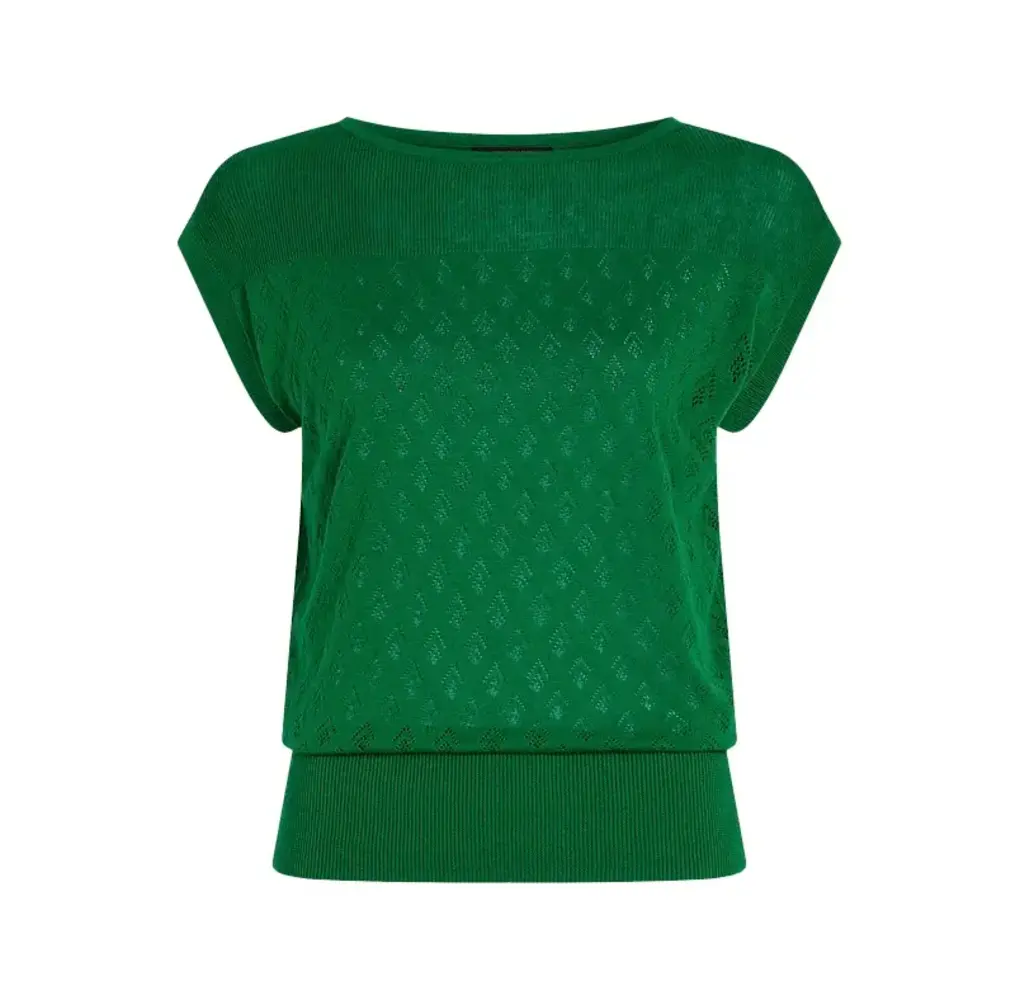 King Louie King Louie - lina top mateo knit - very green
