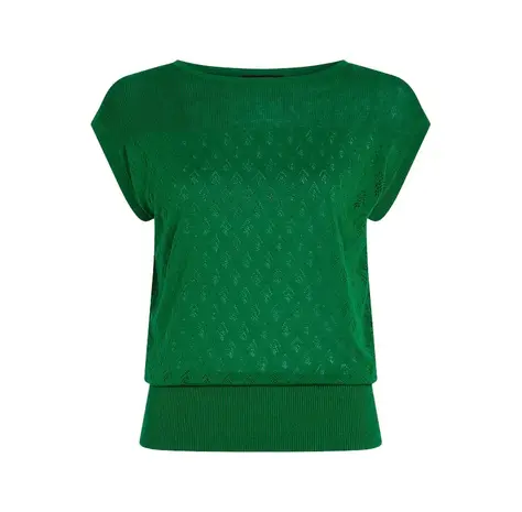 King Louie King Louie - lina top mateo knit - very green