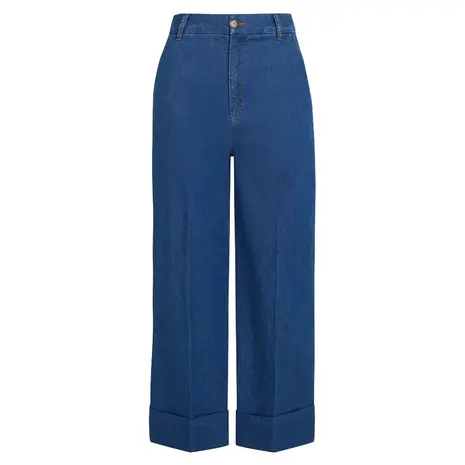 King Louie King Louie - lisa culotte chambray - denim blue King Louie King Louie - lisa culotte chambray - denim blue