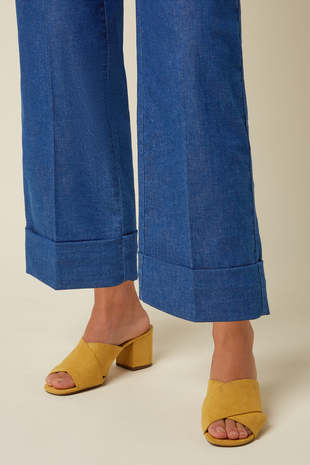 King Louie King Louie - lisa culotte chambray - denim blue King Louie King Louie - lisa culotte chambray - denim blue