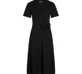 King Louie King Louie - lola dress milano crepe - black