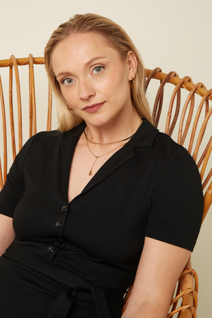 King Louie King Louie - lola dress milano crepe - black