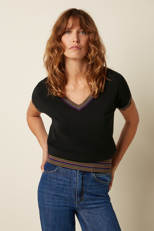 King Louie King Louie - lyra top emel - black