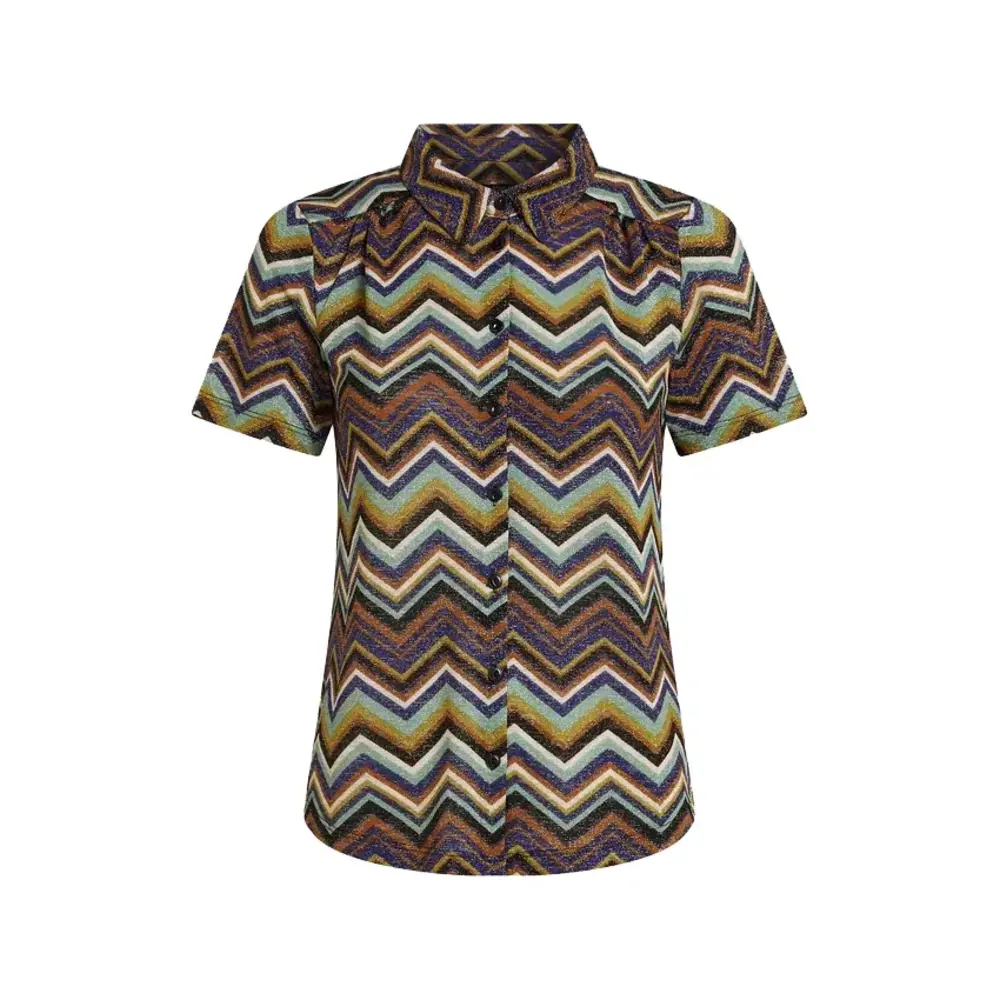 King Louie King Louie - maisie blouse shio - strong blue