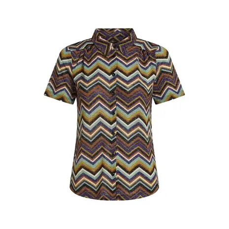 King Louie King Louie - maisie blouse shio - strong blue