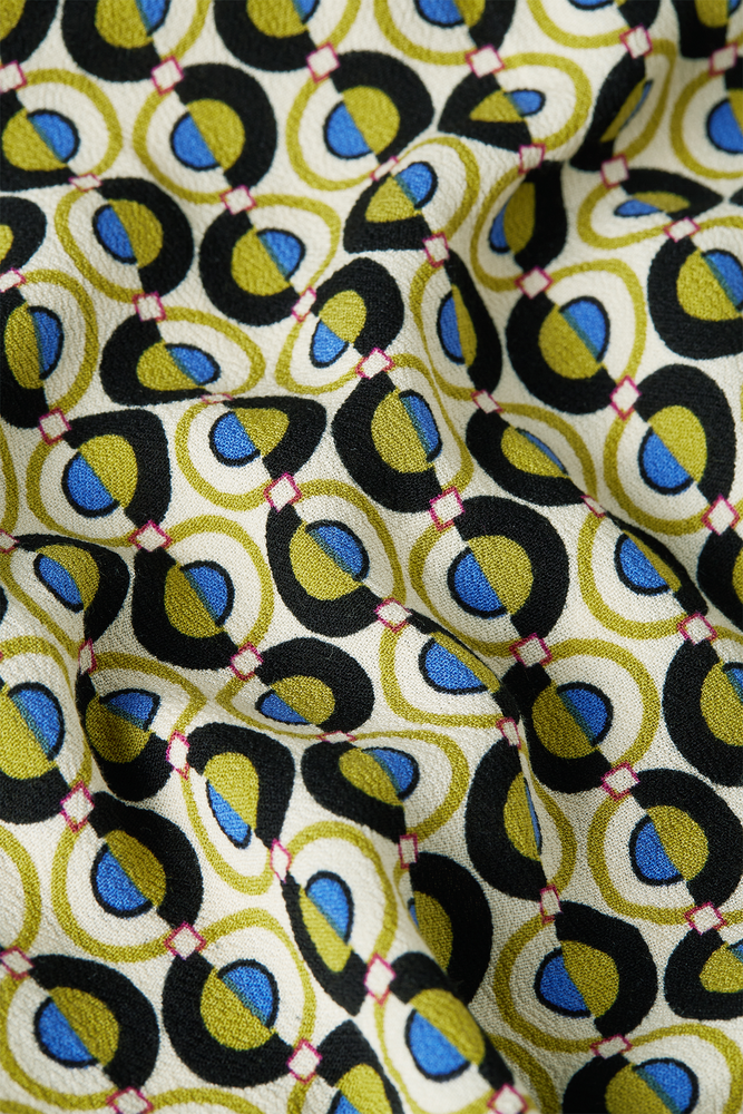 King Louie King Louie - shay blouse dottie - cream