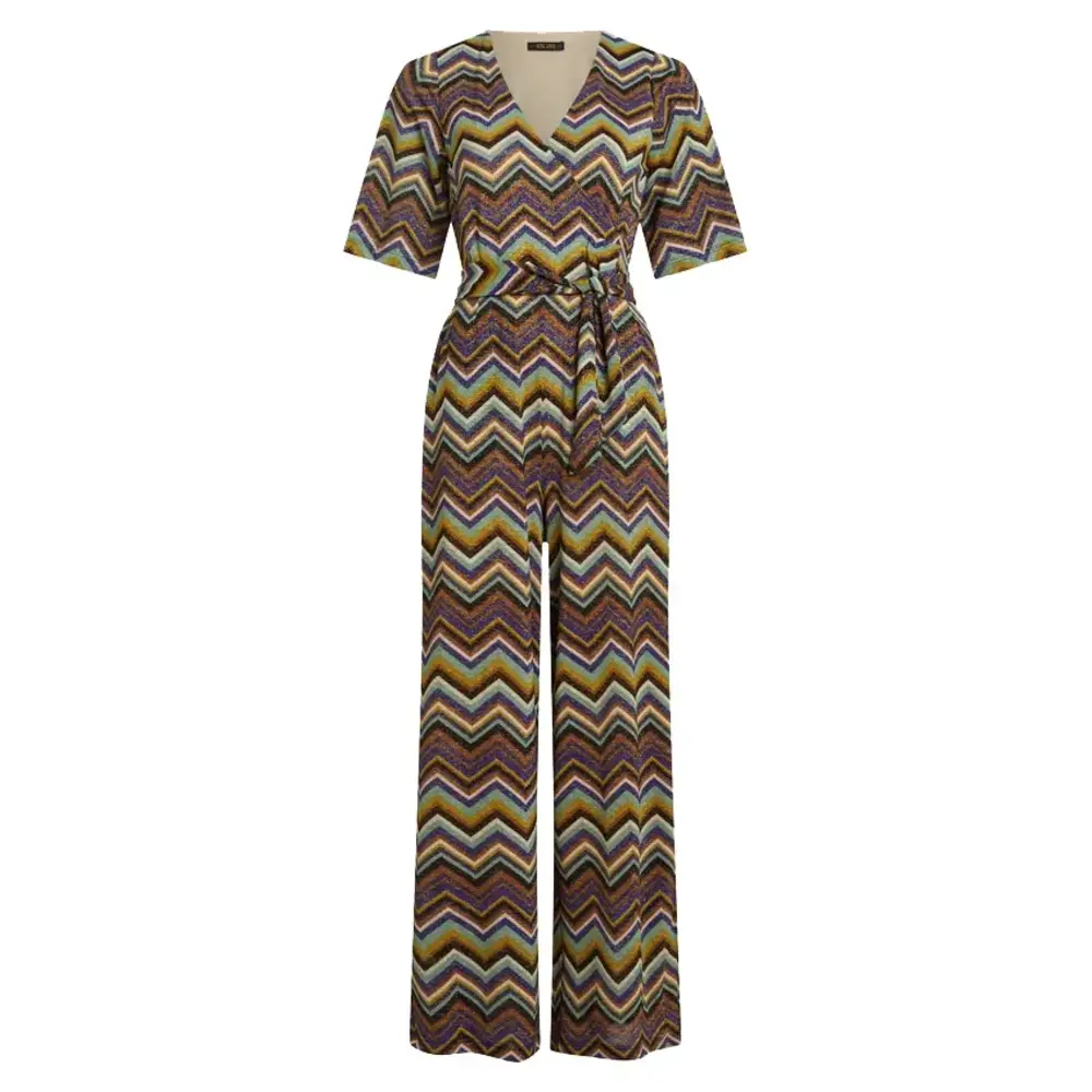 King Louie King Louie - zita jumpsuit shio - strong blue