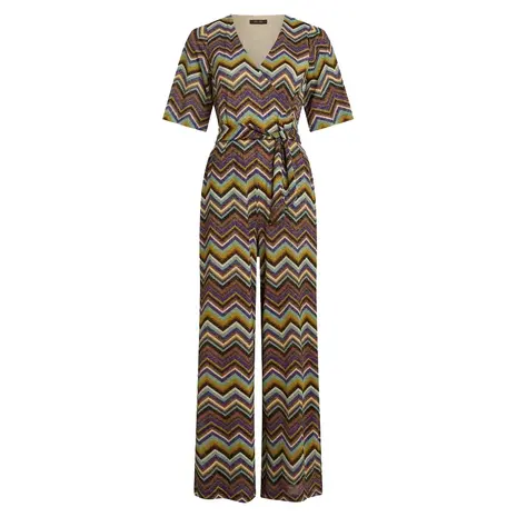 King Louie King Louie - zita jumpsuit shio - strong blue