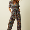 King Louie King Louie - zita jumpsuit shio - strong blue