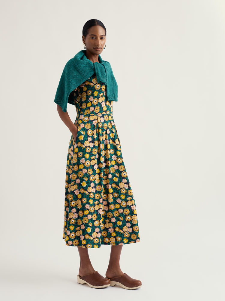 Seasalt Seasalt - s/s veronica dress - marigold meadow inkwell