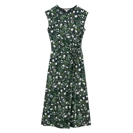 Seasalt Seasalt - fettling dress - garden plants inkwell Seasalt Seasalt - fettling dress - garden plants inkwell