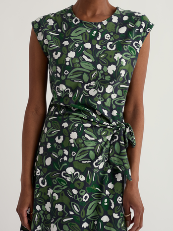 Seasalt Seasalt - fettling dress - garden plants inkwell Seasalt Seasalt - fettling dress - garden plants inkwell