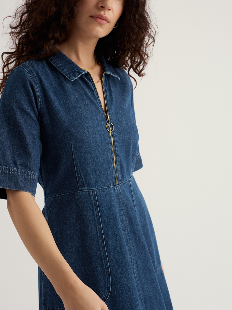 Seasalt Seasalt - gwenter dress - mid wash