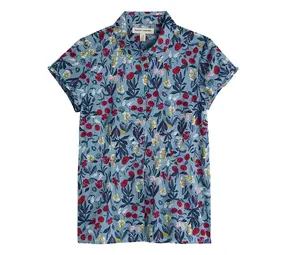 Seasalt Seasalt - rushmaker shirt - spring stems seascape mix