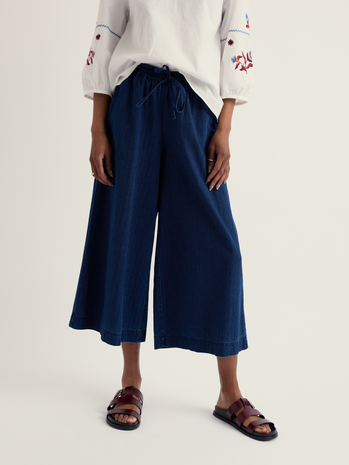 Seasalt Seasalt - eskelli culotte - mid wash
