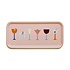 Blu kat - dienblad - cocktails peach (32 x 15 cm) Blu kat - dienblad - cocktails peach (32 x 15 cm)