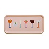 Blu Kat Blu kat - dienblad - cocktails peach (32 x 15 cm) Blu Kat Blu kat - dienblad - cocktails peach (32 x 15 cm)