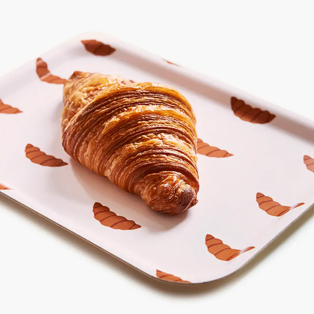 Blu Kat Blu kat - dienblad - croissant peach (27 x 20 cm)