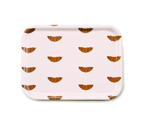 Blu Kat Blu kat - dienblad - croissant peach (27 x 20 cm)