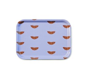 Blu Kat Blu kat - dienblad - croissant lilac (27 x 20 cm) Blu Kat Blu kat - dienblad - croissant lilac (27 x 20 cm)