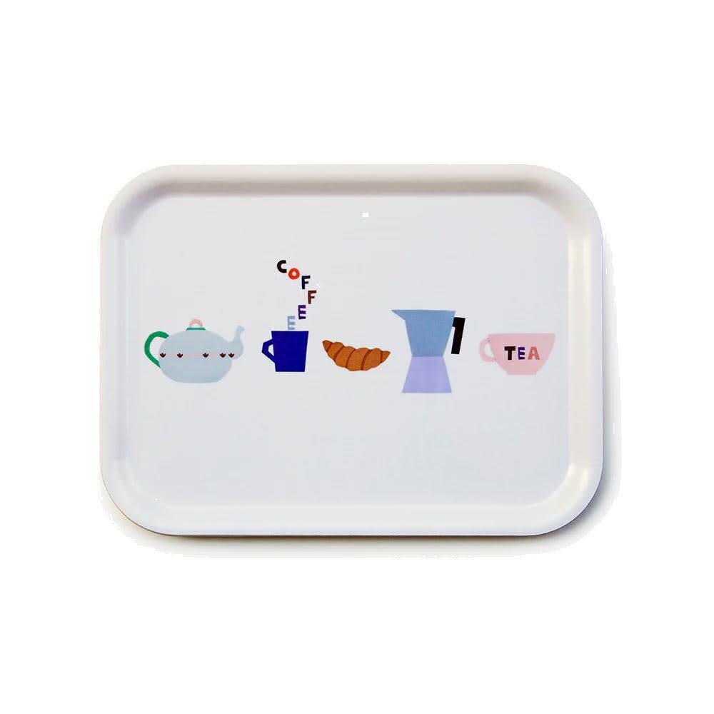 Blu Kat Blu kat - dienblad - coffee & tea (27 x 20 cm)