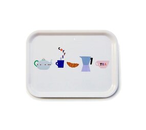 Blu Kat Blu kat - dienblad - coffee & tea (27 x 20 cm)