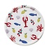 Blu kat - dienblad rond - seaside lunch (38 cm) Blu kat - dienblad rond - seaside lunch (38 cm)
