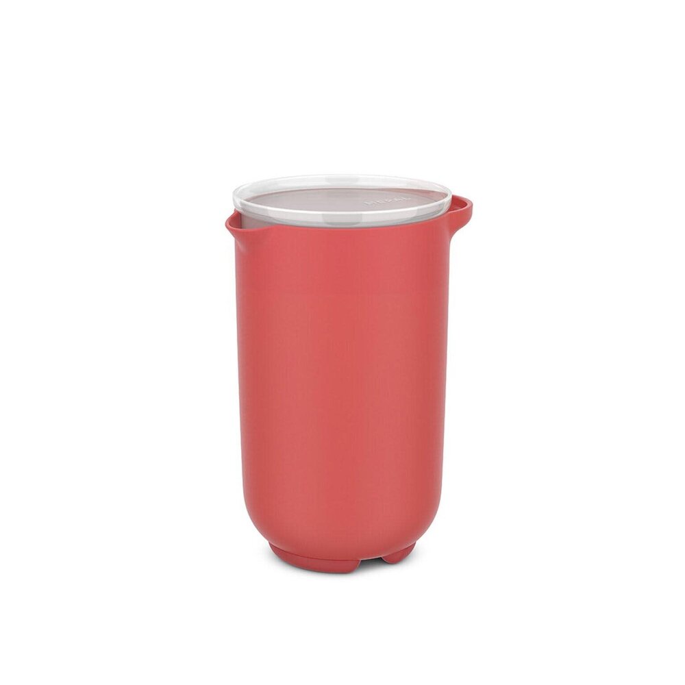 Mepal Mepal - chef it mixbeker met deksel 1000 ml - coral Mepal Mepal - chef it mixbeker met deksel 1000 ml - coral