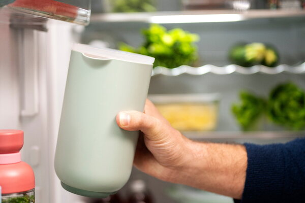 Mepal Mepal - chef it mixbeker met deksel 1000 ml - coral Mepal Mepal - chef it mixbeker met deksel 1000 ml - coral