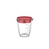 Mepal - chef it maatbeker glas met deksel 500 ml - coral Mepal - chef it maatbeker glas met deksel 500 ml - coral