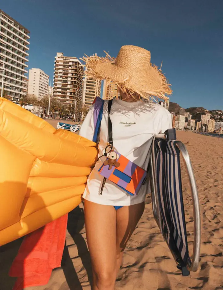 Notabag Notabag - crossbody light - royal stripes