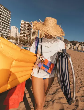 Notabag Notabag - crossbody light - royal stripes