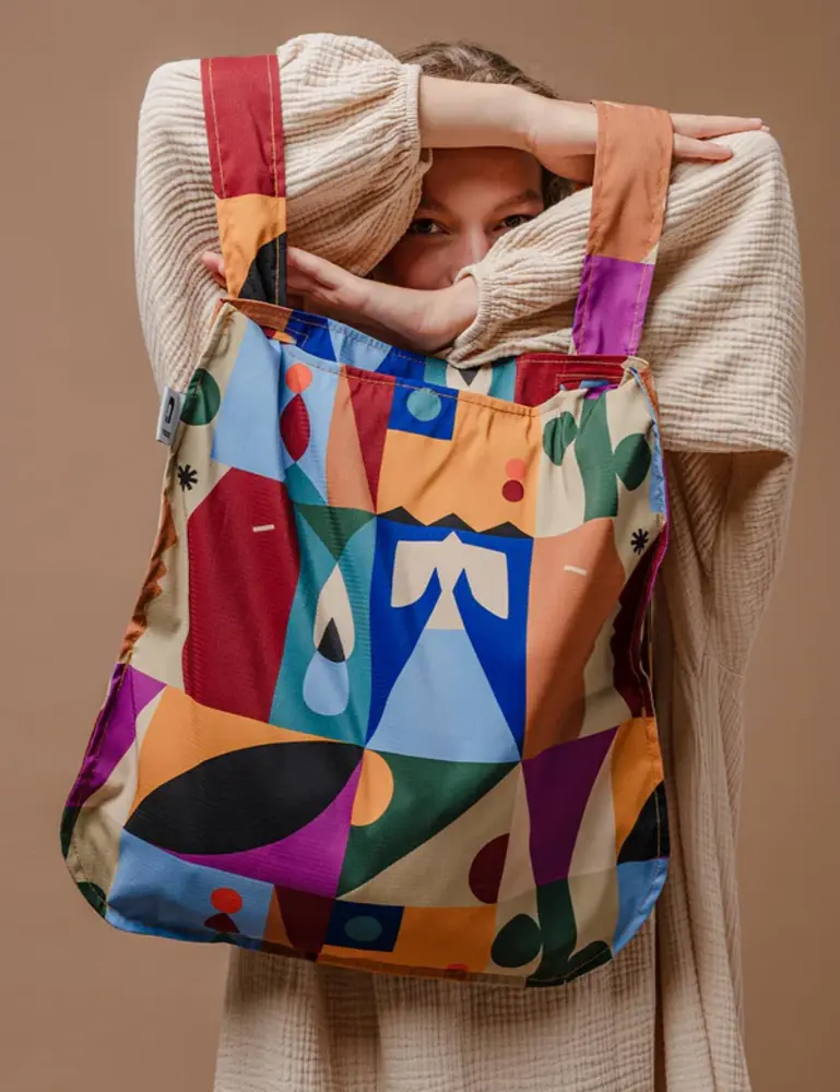 Notabag Notabag - opvouw(rug)tas - roots