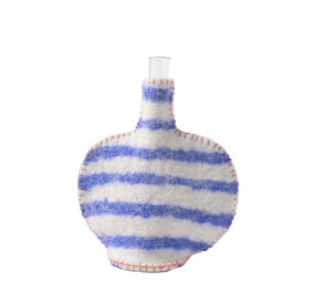 Aveva Design Aveva design - wollen vaas - round blue