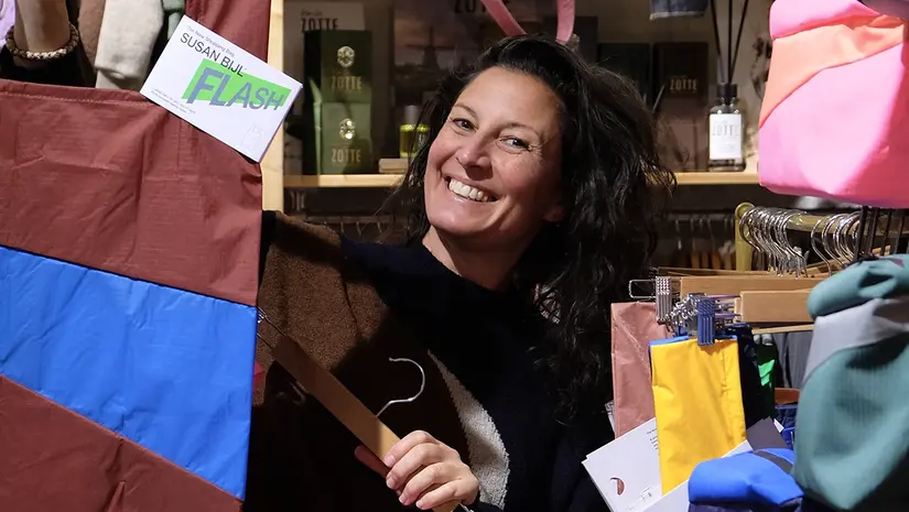 Esther: "Mensen worden blij van onze producten en van de sfeer"