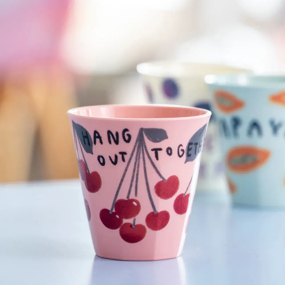 Koziol Koziol - nora beker (300 ml) - juicies cherry