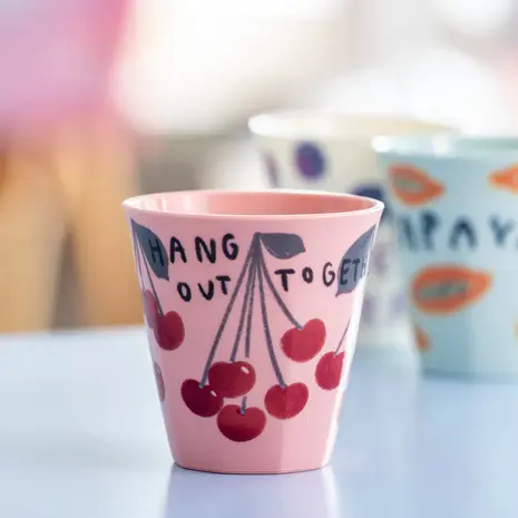 Koziol Koziol - nora beker (300 ml) - juicies cherry