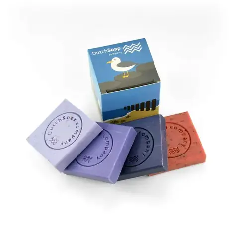 Dutch soap company Dutch soap company - handzeep (4 stuks) - soap selections flower