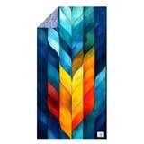 SooBluu SooBluu - reishanddoek XL (190 x 100 cm) - flame SooBluu SooBluu - reishanddoek XL (190 x 100 cm) - flame