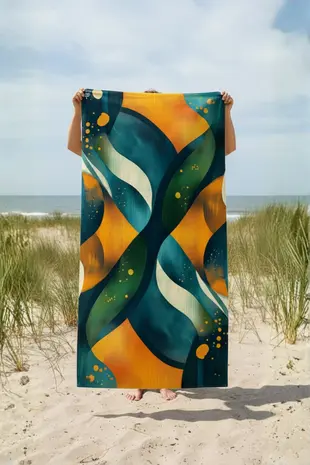 SooBluu SooBluu - reishanddoek XL (190 x 100 cm) - storm SooBluu SooBluu - reishanddoek XL (190 x 100 cm) - storm