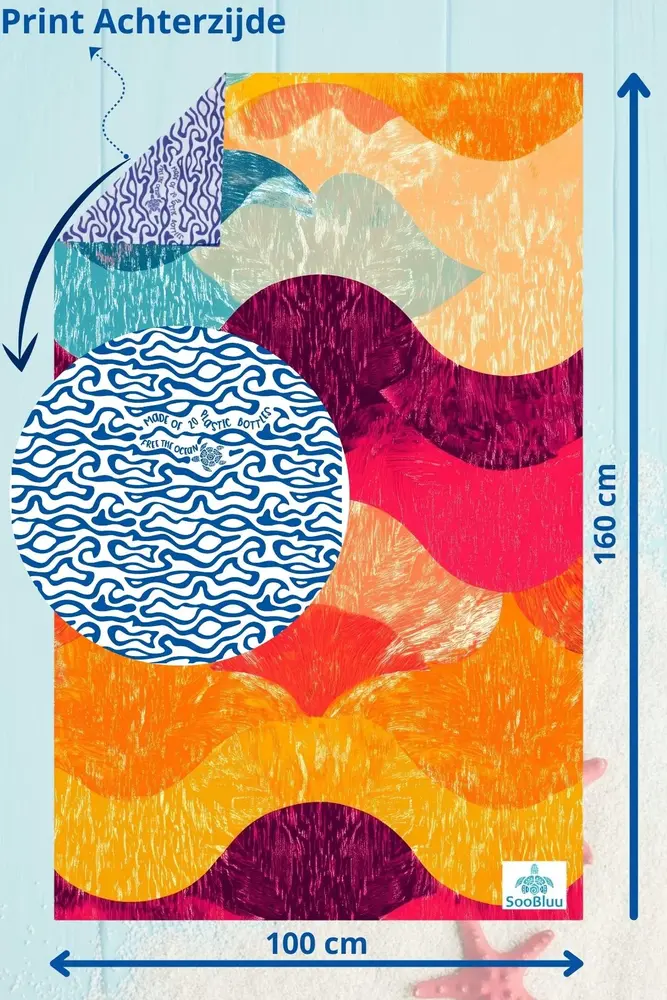 SooBluu SooBluu - reishanddoek (160 x 100 cm) - boho