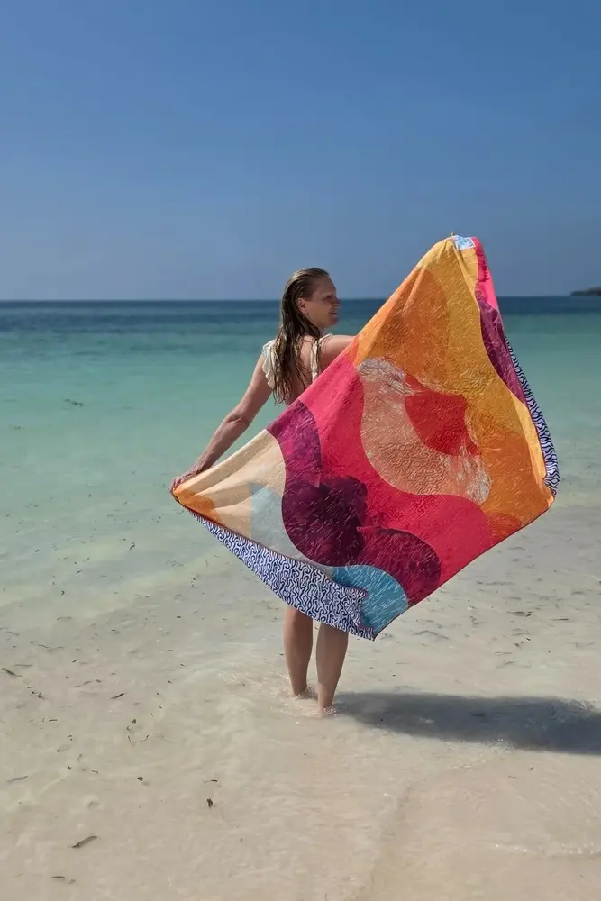 SooBluu SooBluu - reishanddoek (160 x 100 cm) - boho