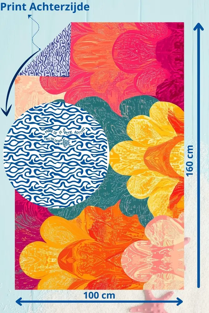 SooBluu SooBluu - reishanddoek (160 x 100 cm) - yara SooBluu SooBluu - reishanddoek (160 x 100 cm) - yara