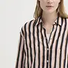 Nice Things Nice Things - basic shirt (93) broken stripes - ecru