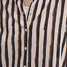 Nice Things Nice Things - basic shirt (93) broken stripes - ecru